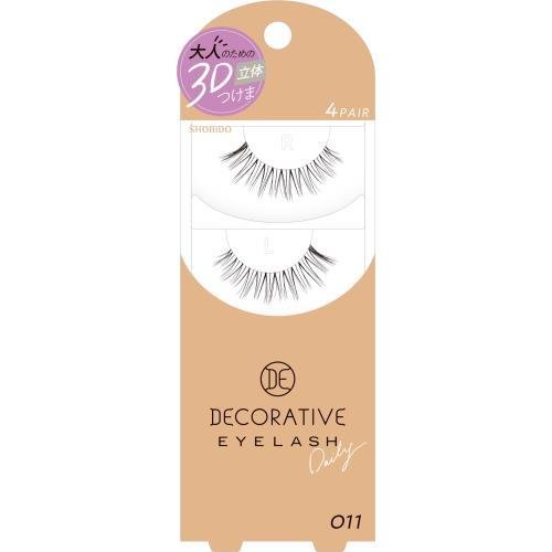 SHOBIDO Daily Decorative 3D Shape Eyelash #011 4 Pairs