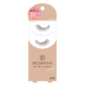 SHOBIDO Daily Decorative 3D Shape Eyelash #015 4 Pairs