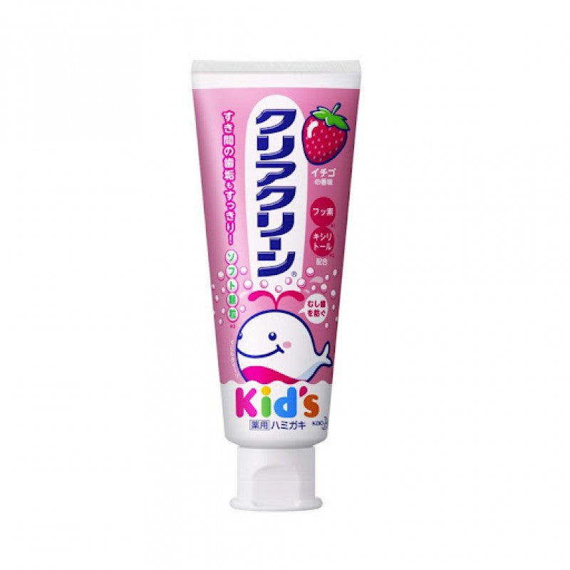 花王 儿童透明牙膏 草莓味 70g