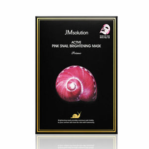 JM SOLUTION Active Pink Snail Brightening Mask 10pcs