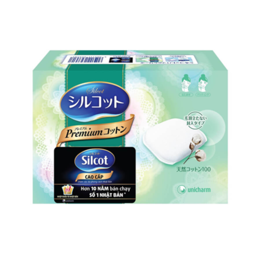 UNICHARM Silcot 优质柔软触感棉 86 件