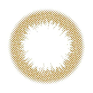 CHOUCHOU 1 个月隐形眼镜 #Caramel 1 片(1 盒)