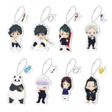 BANDAI Jujutsu Kaisen Limited Collab Acrylic Charm Key Chain With Gum 1pc