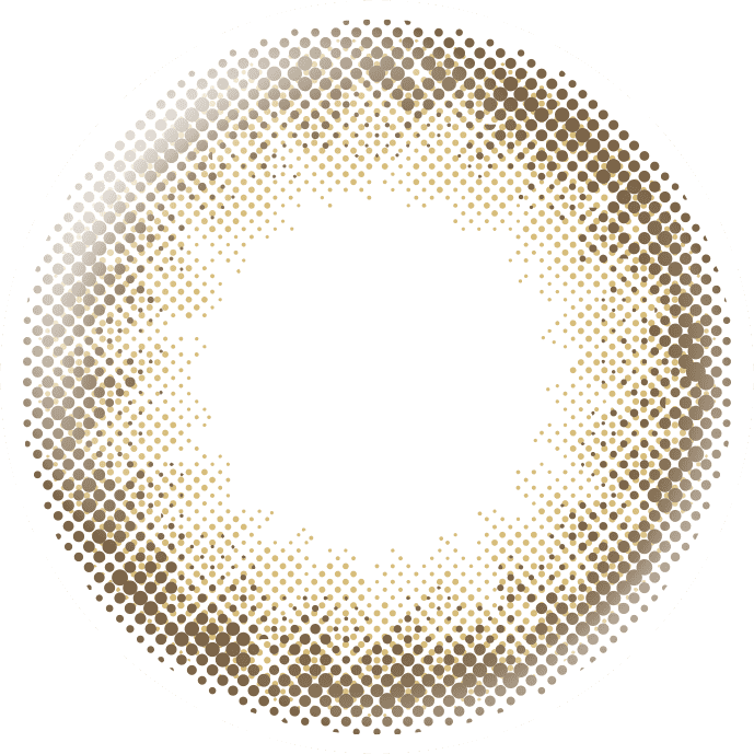 EROUGE 2 周隐形眼镜 #Beige Ombre 6 片