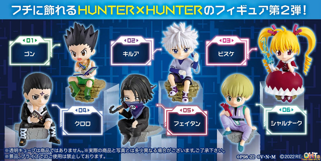 RE-MENT Hunter x Hunter New Adventure Gon Killua Biscuit Chrollo Feitan Shalnark