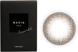 REVIA 1 个月隐形眼镜 #Sheer Sable 1 片(1 盒)