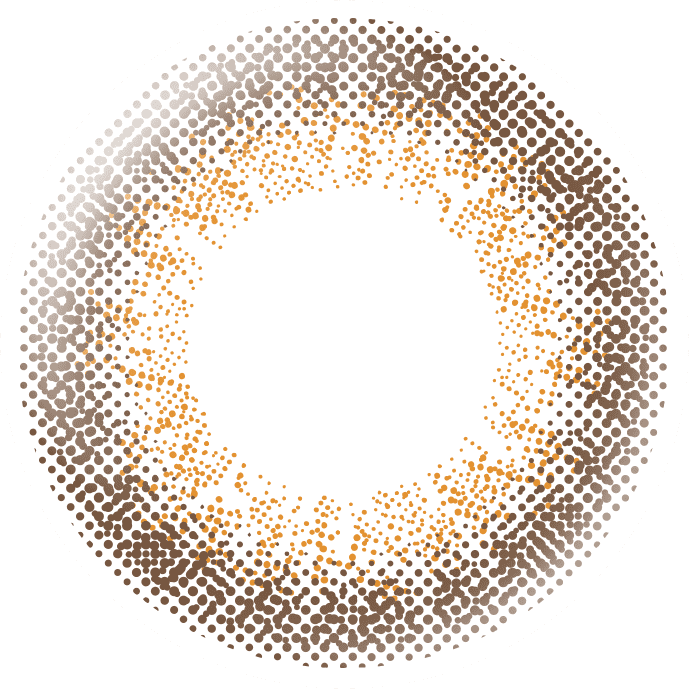 EROUGE 2 周隐形眼镜 #Flare Brown 6 片