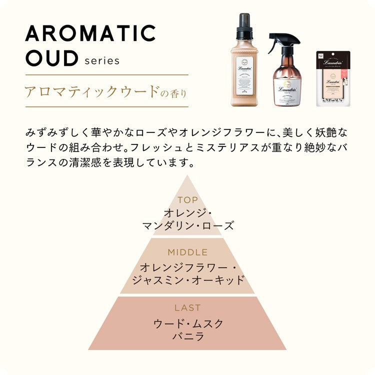 LAUNDRIN Laundry Softener Aromatic Oud 600ml