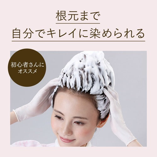 HOYU Beautylabo Whip Foam Hair Color Bitter Chocolate