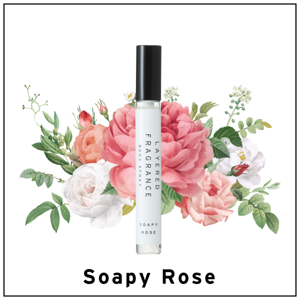 LAYERED FRAGRANCE 身体喷雾 #Soapy Rose 10ml