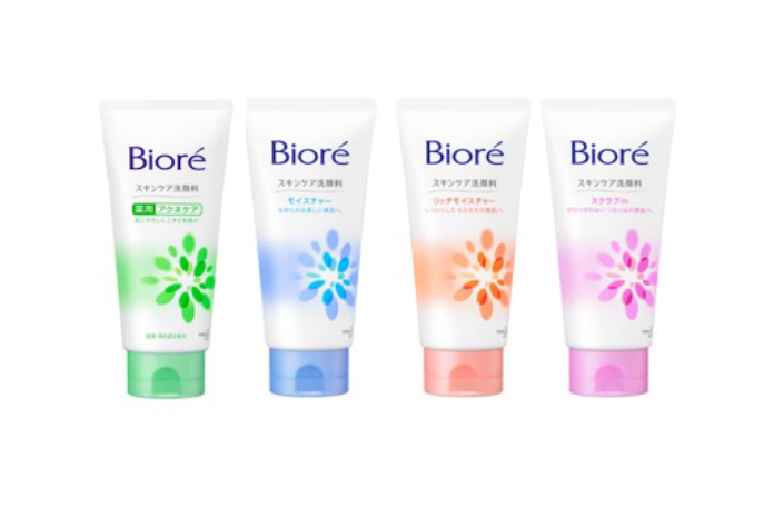 花王碧柔洁面磨砂膏 130g