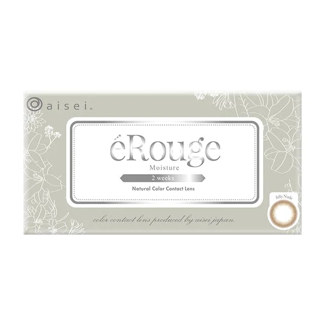 EROUGE 2 周隐形眼镜 #Jelly Nude 6 片