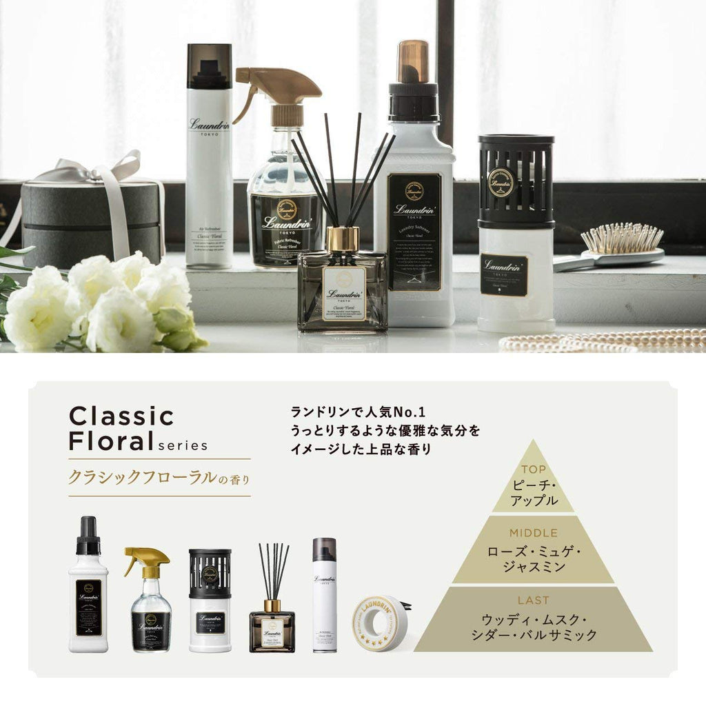 LAUNDRIN Car Fragrance Classic Floral 1pc