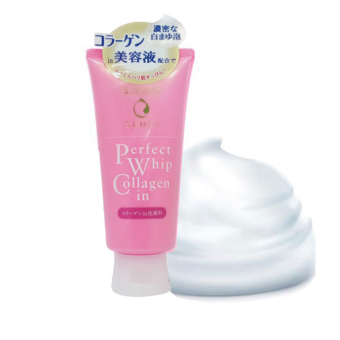 资生堂 Senka Perfect Whip 胶原蛋白洗面奶 120g