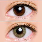 CHOUCHOU 1 个月隐形眼镜 #Fresh Lime 1 片(1 盒)