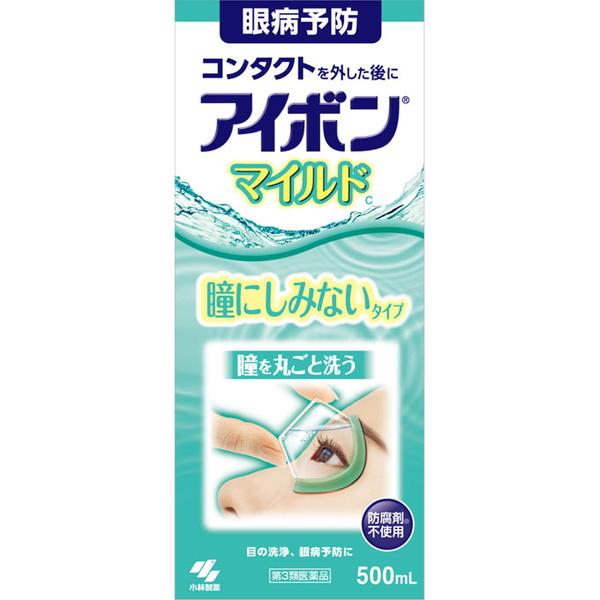 KOBAYASHI Eye Wash Liquid Green Mild 500ml