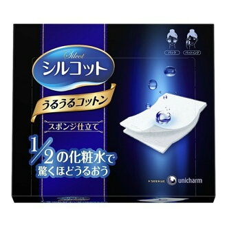 UNICHARM Silcot 1/2 棉垫 40 片