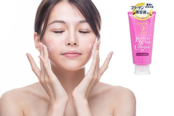 资生堂 Senka Perfect Whip 胶原蛋白洗面奶 120g