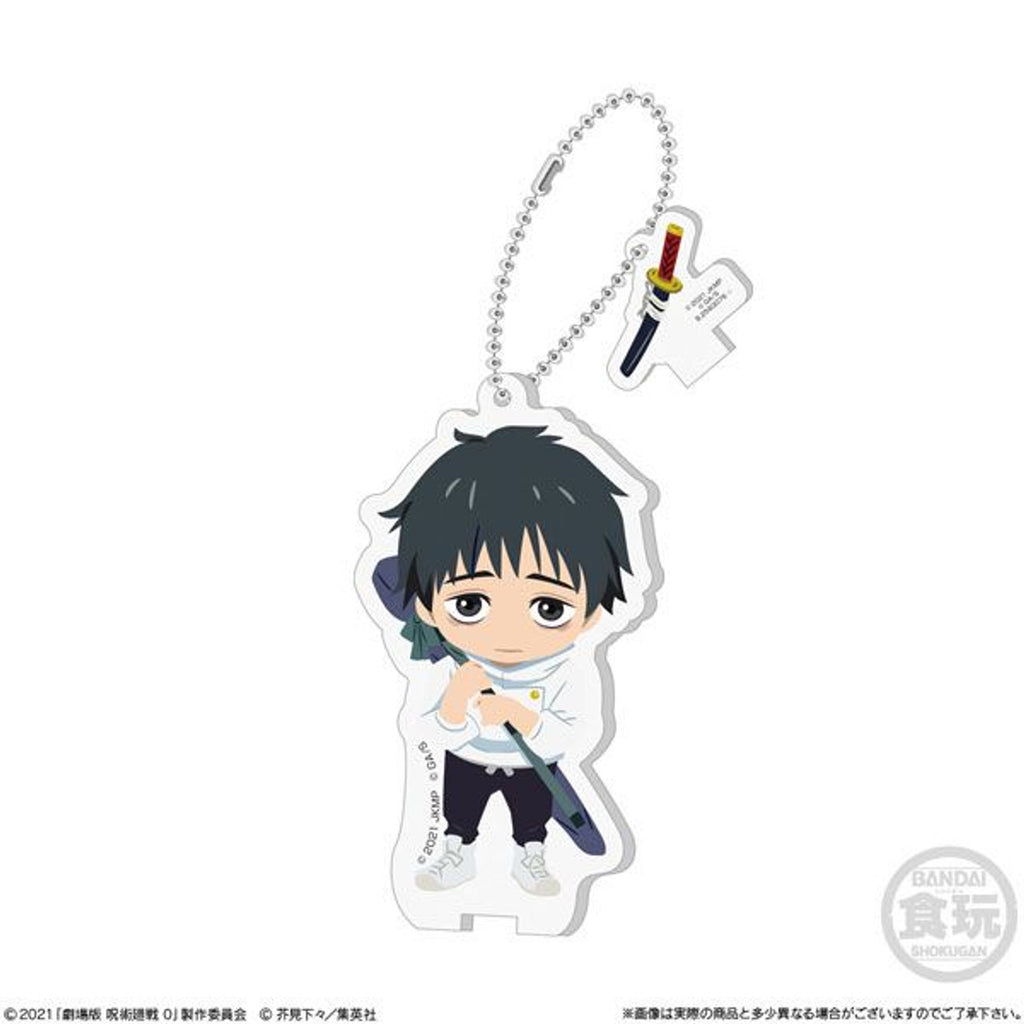 BANDAI Jujutsu Kaisen Limited Collab Acrylic Charm Key Chain With Gum 1pc