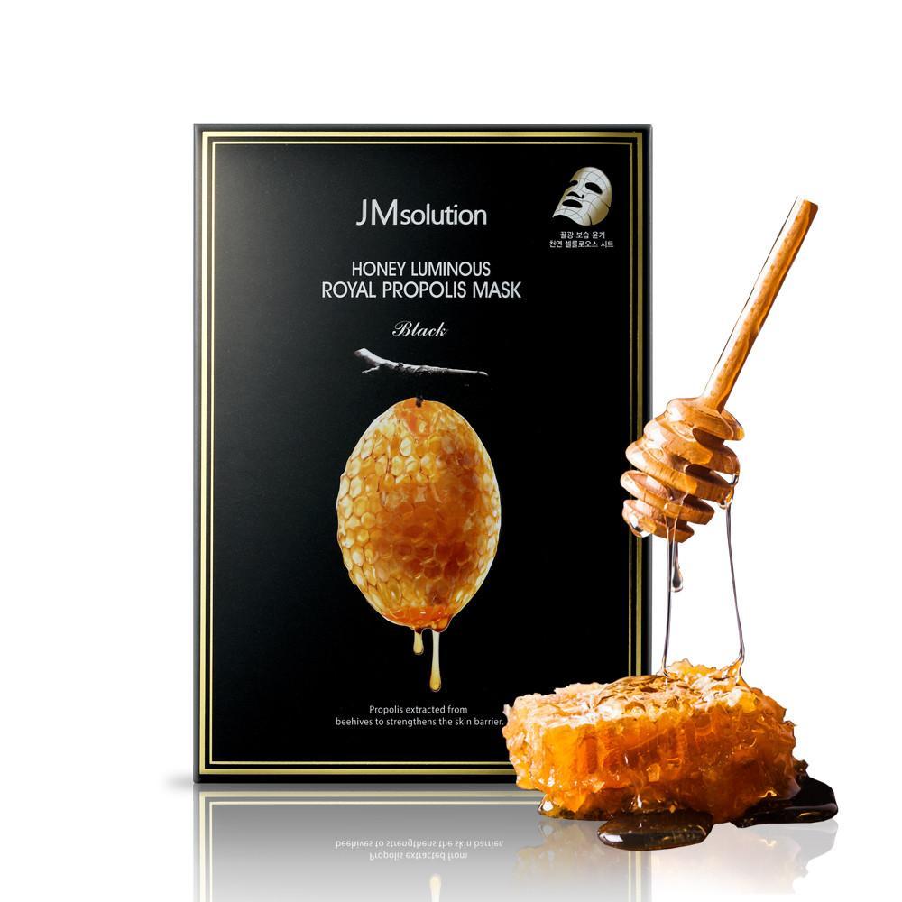 JM SOLUTION Honey Luminous Royal Propolis Mask 10 Sheets