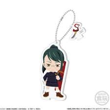 BANDAI Jujutsu Kaisen Limited Collab Acrylic Charm Key Chain With Gum 1pc