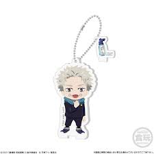 BANDAI Jujutsu Kaisen Limited Collab Acrylic Charm Key Chain With Gum 1pc