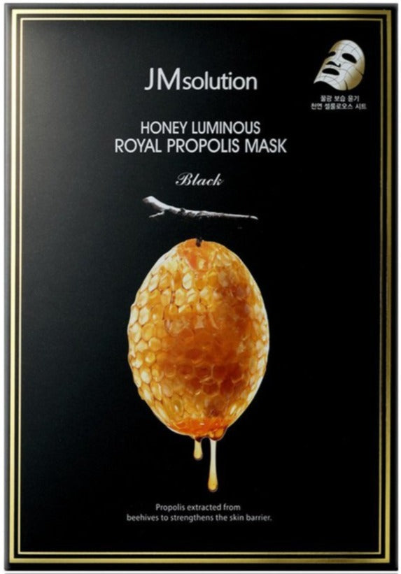 JM SOLUTION Honey Luminous Royal Propolis Mask 10 Sheets