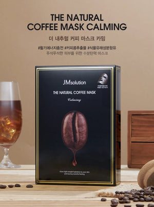 JM SOLUTION The Natural Coffee Calming Mask 1pc