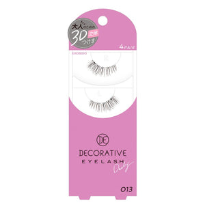 SHOBIDO Daily Decorative 3D Shape Eyelash #013 4 Pairs