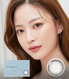 OLENS 1 Month Contact Lenses #Vivi Ring Gray