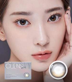 OLENS 1 个月隐形眼镜 #Glowy Black