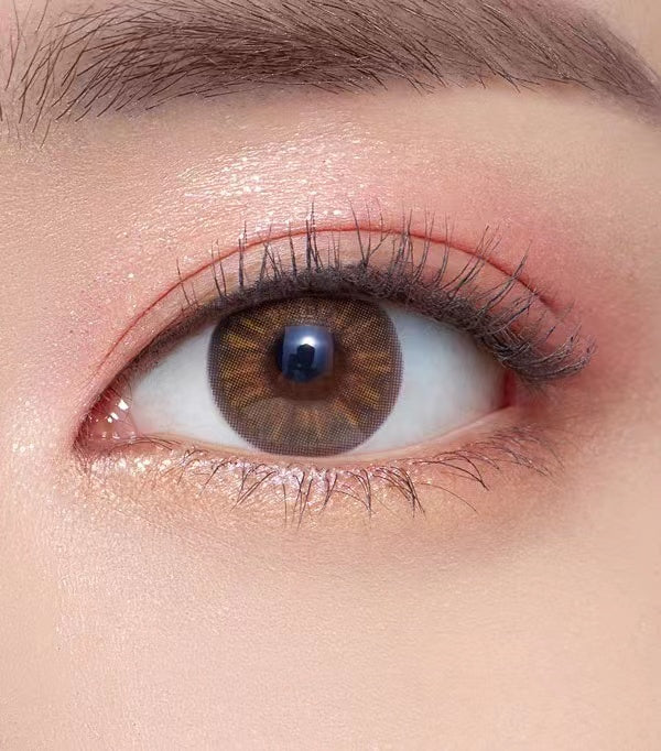 OLENS 1 个月隐形眼镜 #Blossom 3Con 棕色