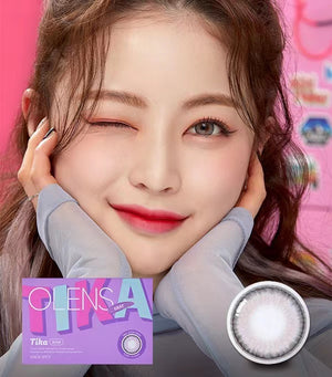 OLENS 1 个月隐形眼镜 #Tika 3CON 灰色