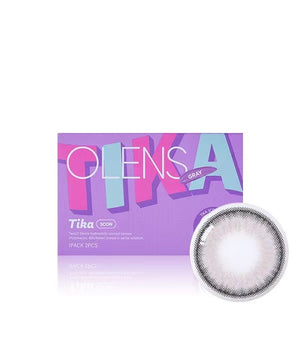 OLENS 1 个月隐形眼镜 #Tika 3CON 灰色
