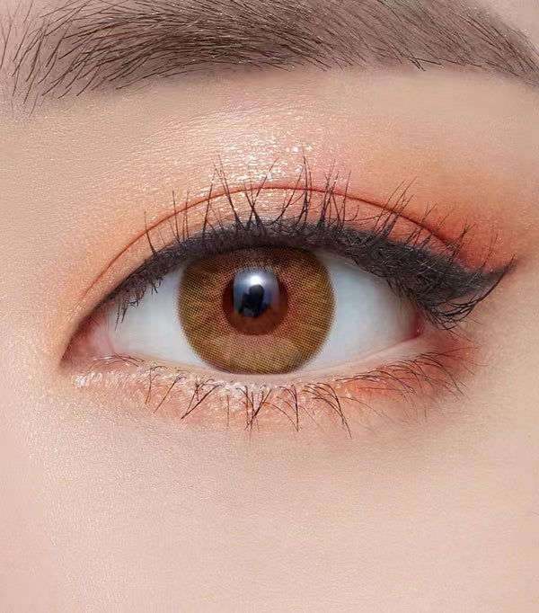 OLENS 1 个月隐形眼镜 #Symphony 3CON 淡褐色