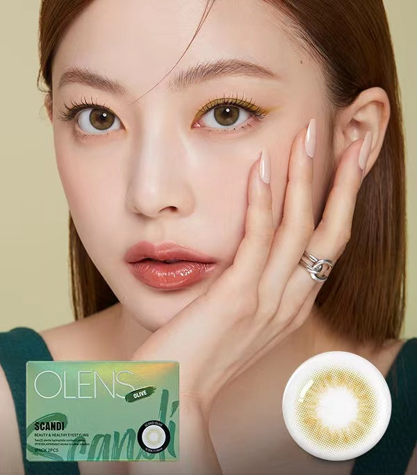OLENS 1 个月隐形眼镜 #Scandi Olive