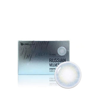 OLENS One Month Contact Lenses #Russian Velvet Blue
