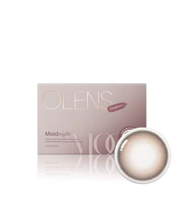 OLENS 1 个月隐形眼镜 #Moodnight Brown