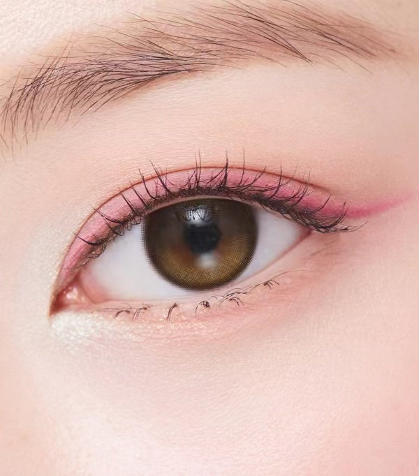 OLENS 1 个月隐形眼镜 #Glowy Brown