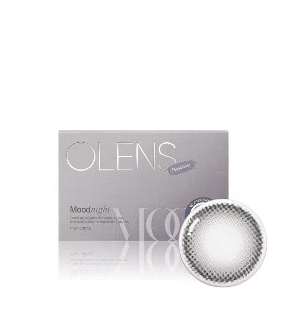 OLENS 1 个月隐形眼镜 #Moodnight 灰色