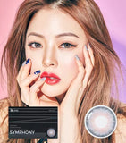 OLENS One Month Contact Lenses #Symphony 3CON Gray