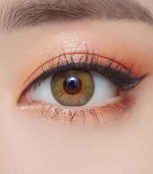 OLENS 1 个月隐形眼镜 #Symphony 3CON 绿色