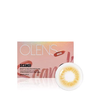 OLENS 1 个月隐形眼镜 #Scandi Hazel
