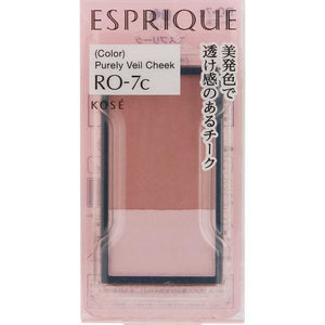 KOSÉ ESPRIQUE Purely Veil Cheek #RO-7c Rose 3.3g