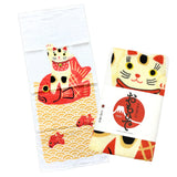 HAIMEN Face Towel Lucky Cat Big Catch 1pc