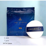 AMORTALS VELVET NUDE SKIN LOOSE POWDER PUFF L Size 1Pcs