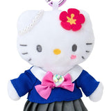 SANRIO Long-legged Hello Kitty KoGal Ver. Sanrio Style Up Plush Keychain Mascot 1PC