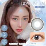 LUNA NATURAL Daily Contact Lenses #Aqua 10pcs