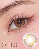 OLENS One Month Contact Lenses Fairy Charm #Hazel