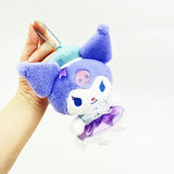 SANRIO Kuromi Plush Toy Sherbet Marine Keychain 1PC